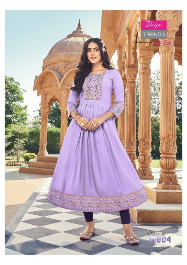 Ethnicity 10 New Latest Ethnic Wear Rayon Embroidery Kurti Collection